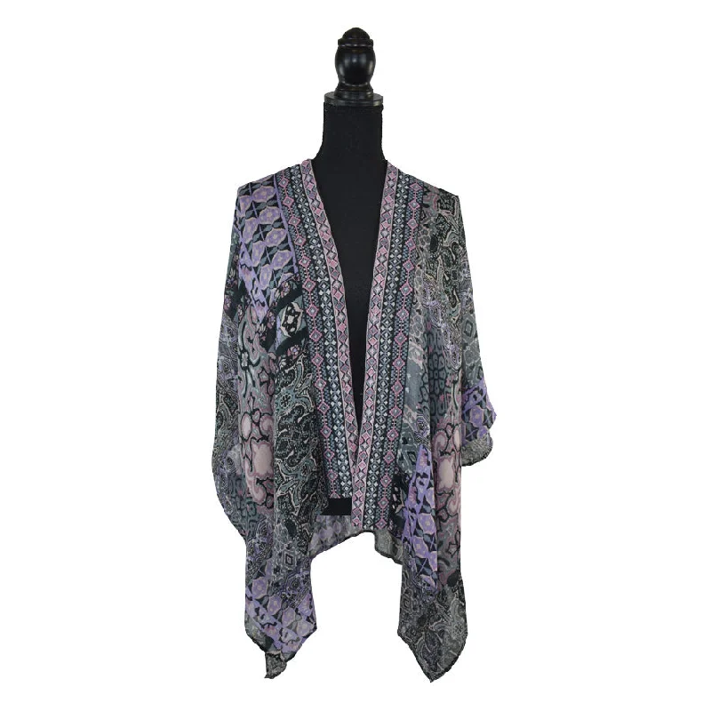 Special Discount Dupatta Designs Dasha Geo Print Kimono