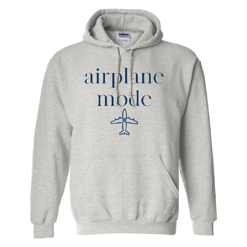 Mega Discount Monogrammed 'Airplane Mode' Hoodie