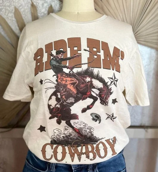 Time-Sensitive Ride Em' Cowboy Tee