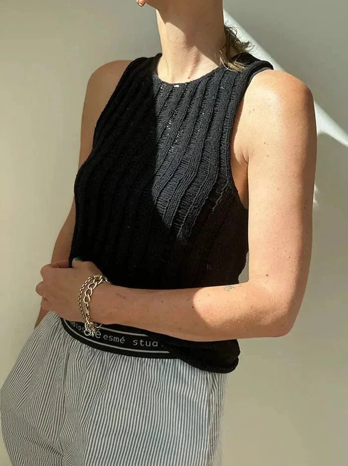 Limited Availability Drop Loop top by Other Loops, No 14 yarn kit (ex pattern)