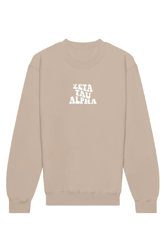 Year-End Clearance Zeta Tau Alpha Sister Sister Crewneck Sweatshirt