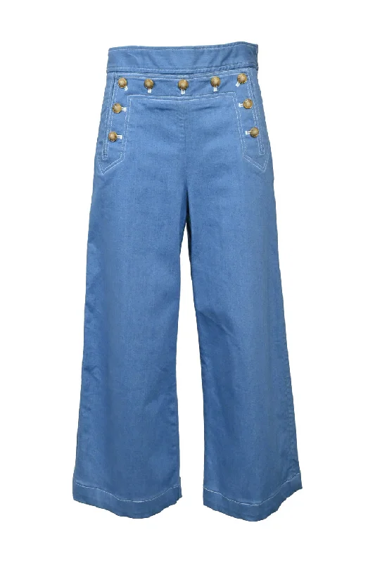 Make Your Weekend Count with Savings [WW39517] Tory Burch | Wide Leg Pants