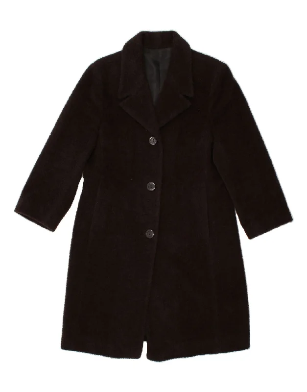 Best Deals VINTAGE Womens Overcoat IT 46 Large Brown
