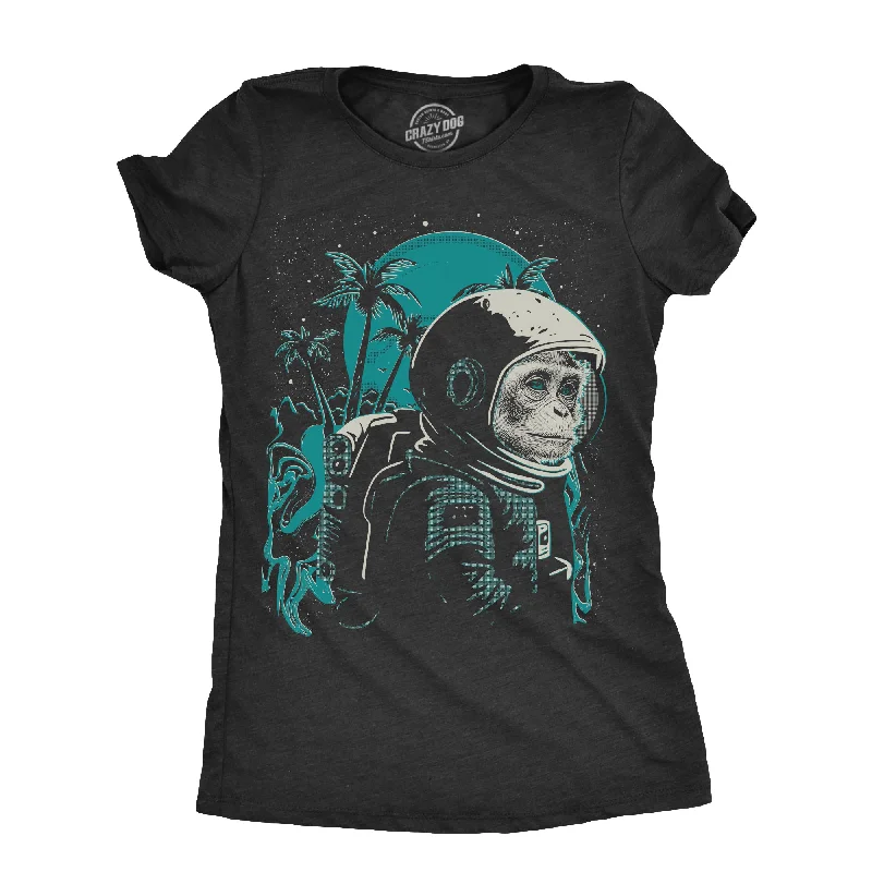 Savings Alert Space Monkey Women's T Shirt