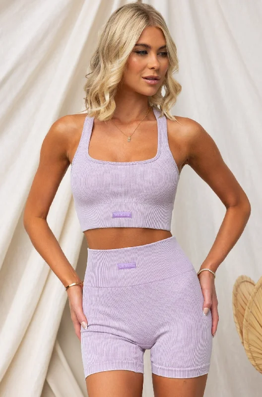 Weekend Specials to Snag Flex Rib Seamless Bra - Lavender Wash