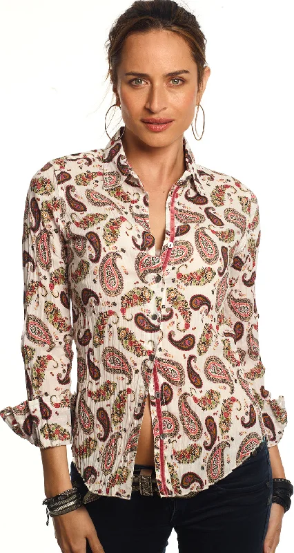 New Arrival Cino Malay Paisley Button Down Shirt