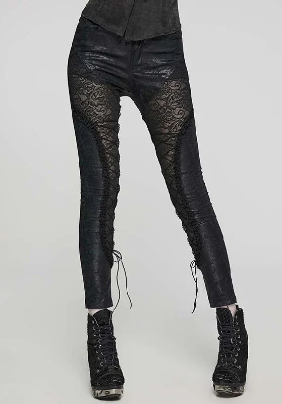 Hurry Up Odile Lace Up | LEGGINGS*