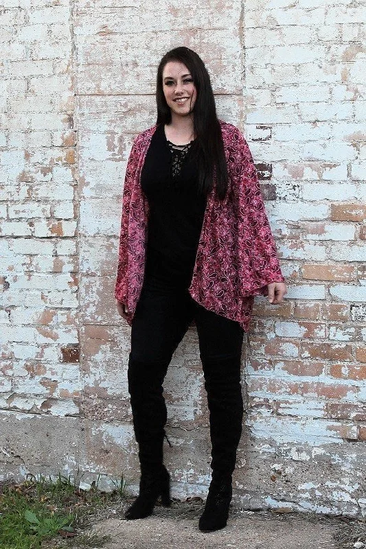 Overstock Paisley Kimono