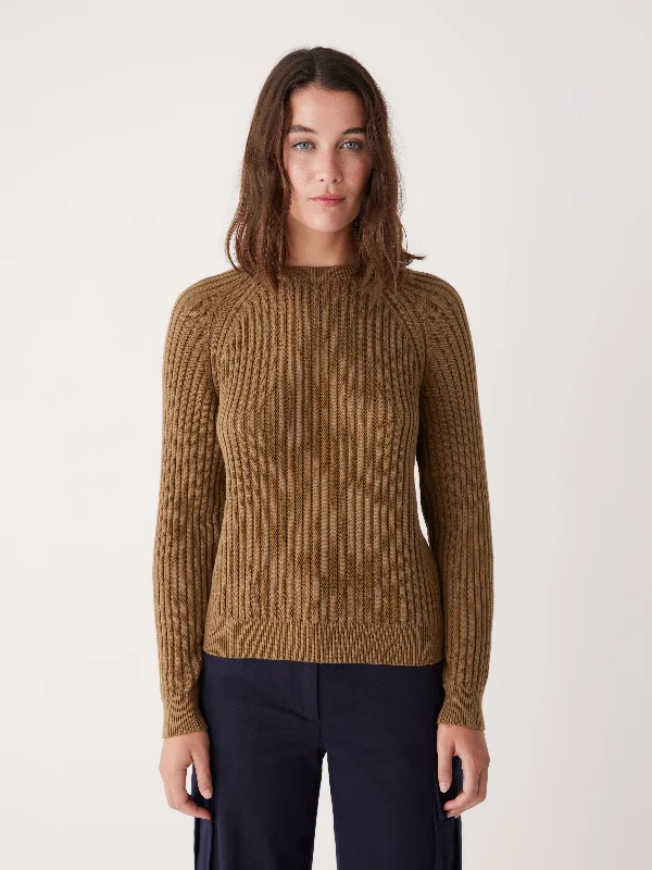 Weekend Savings Bonanza The Ara Seacell™ Sweater in Amber Brown