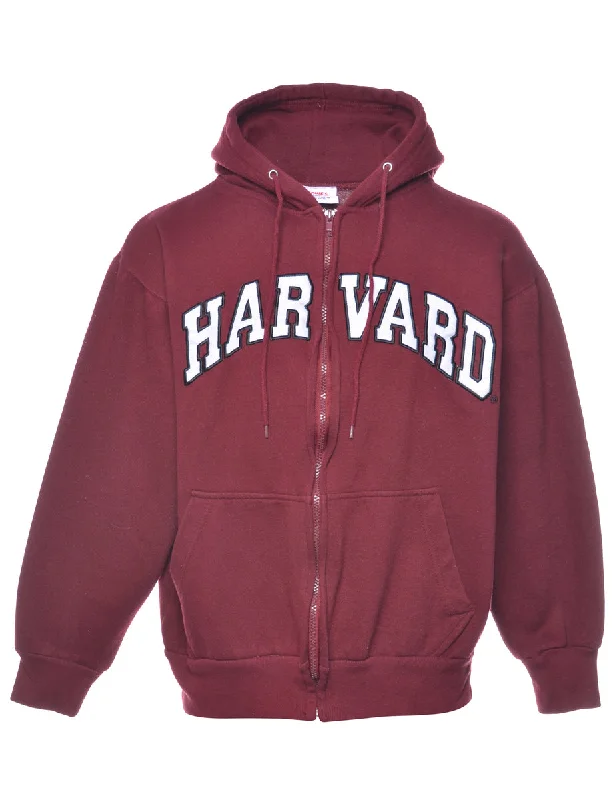Epic Value Patchwork Har Vard Printed Hoodie - S