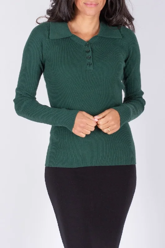 Now or Never BAILEY TOP (GREEN)