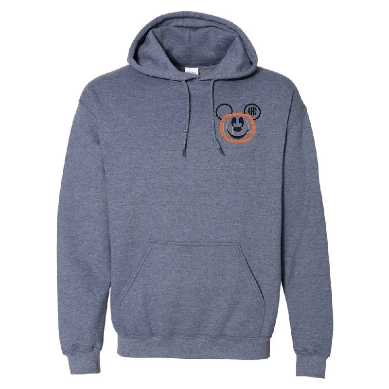 Weekend Deals That Impress Monogrammed Mickey Pumpkin Hooded Sweatshirt