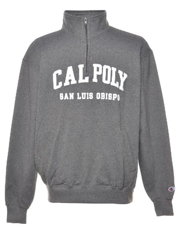 Top Pick Champion Calpoly Printed Sweatshirt - L