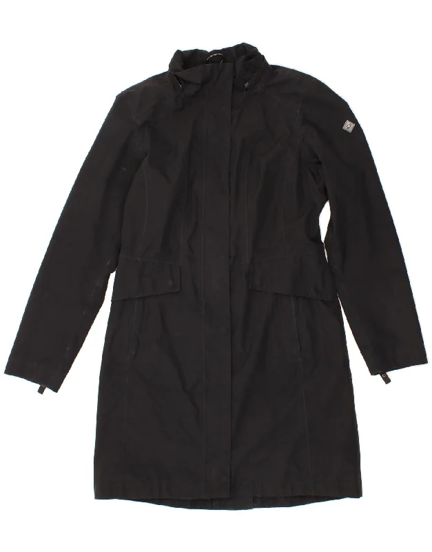Savings Galore THE NORTH FACE Womens Windbreaker Coat UK 14 Medium Black Polyester