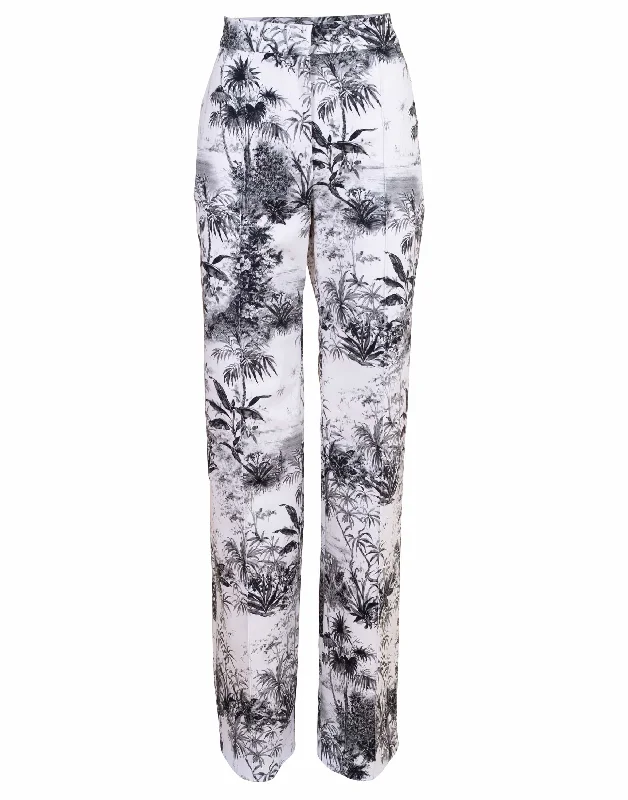 Doorbuster Deal Pintuck Wide Leg Trouser