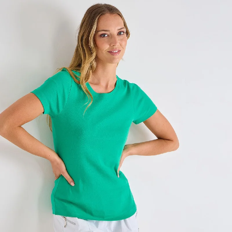 Mega Deal Ladies Mint Crew Neck T-Shirt
