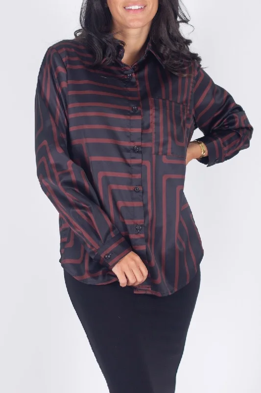 Lowest Price DIANA TOP (BROWN/BLACK)