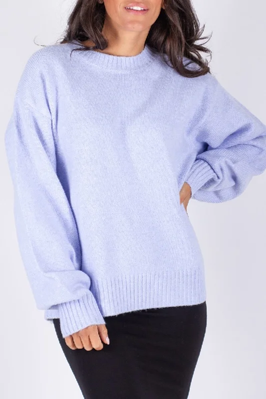Weekend Specials to Love PULLOVER SWEATER (LILAC)