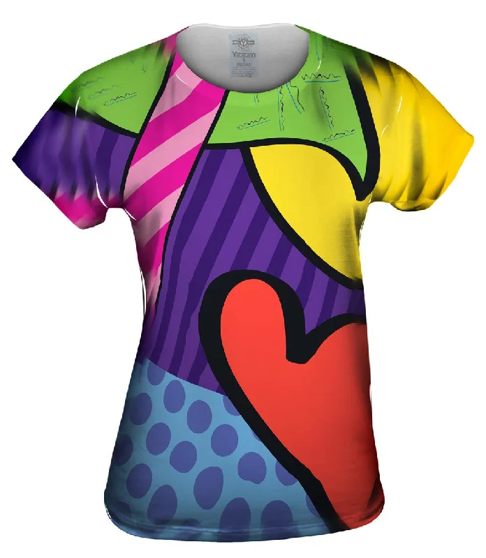 Must-Have Deals Hearts on Purple and Yellow