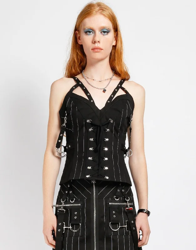 Weekend-Only Price Drops STRIPE VOIDOID CORSET