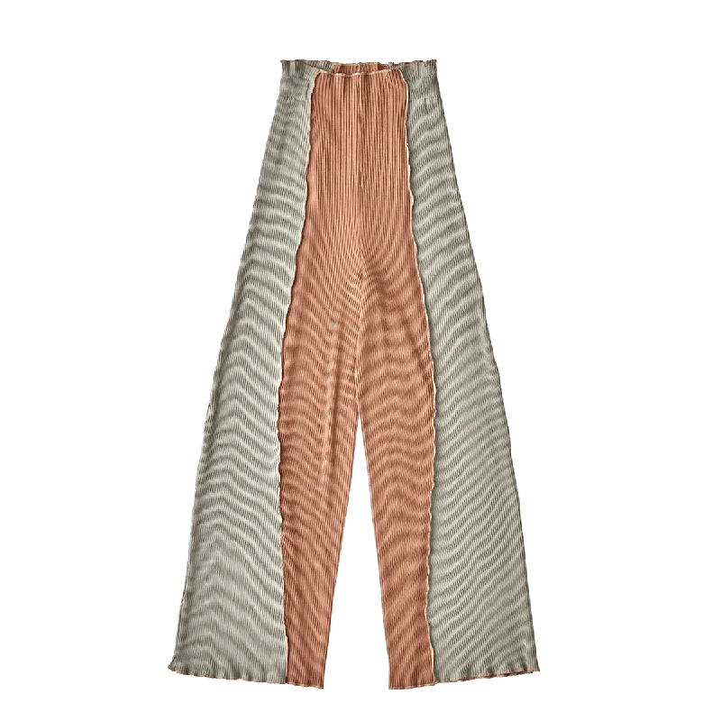 Weekend Savings Bonanza Curve pants / Brown × Green