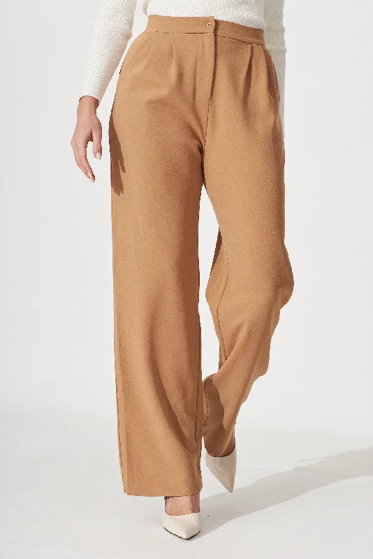 Bonus Savings Cinnabar Pant In Camel