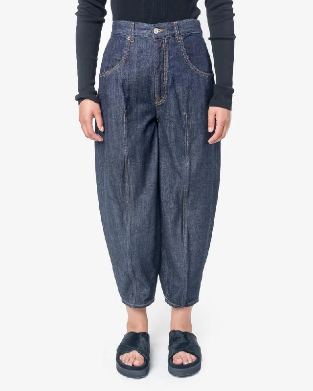 One-Day Only Denim Pants in Dark Blue