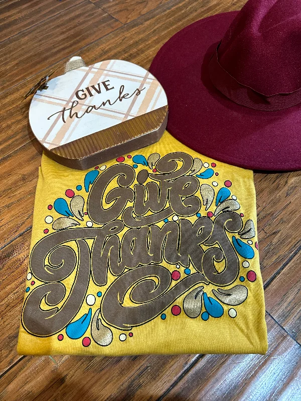 Weekend Bargains to Snag In Everything Give Thanks Tee