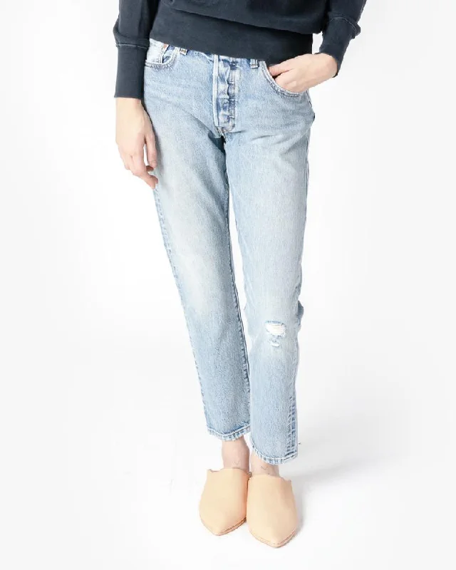 Savings Alert White Oak 501 Skinny Jeans in Light Vintage