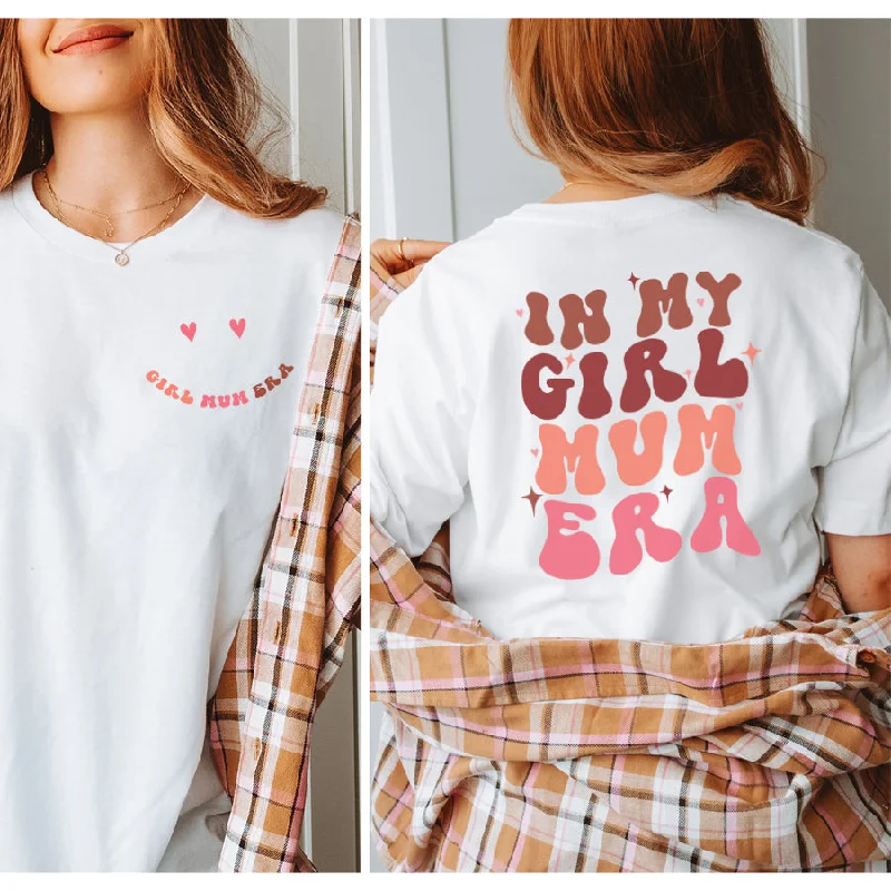 Super Sale My Girl Mum Era Front & Back Logo T-Shirt