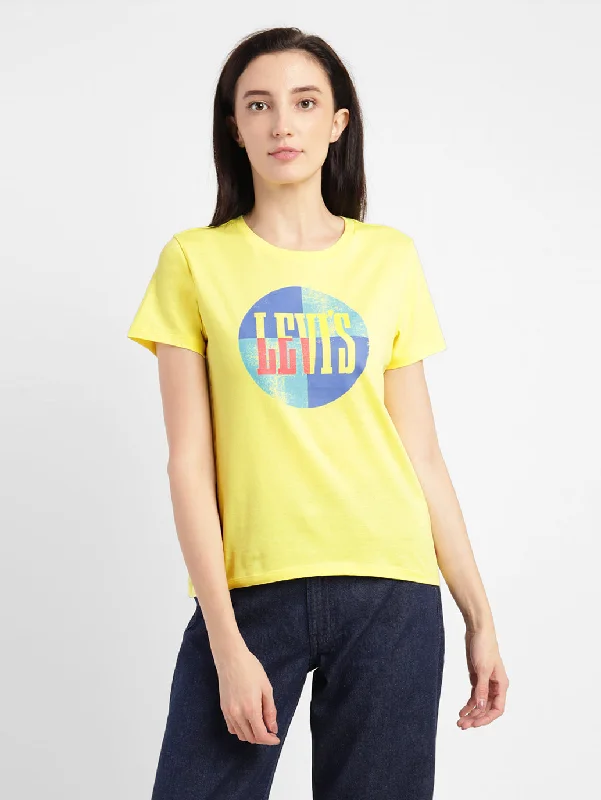 Today’s Special Women's Graphic Print Round Neck T-shirt