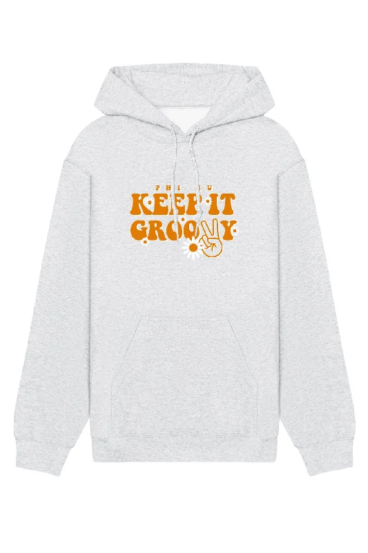 Weekend Deals That Amaze Phi Mu Keep It Groovy Hoodie