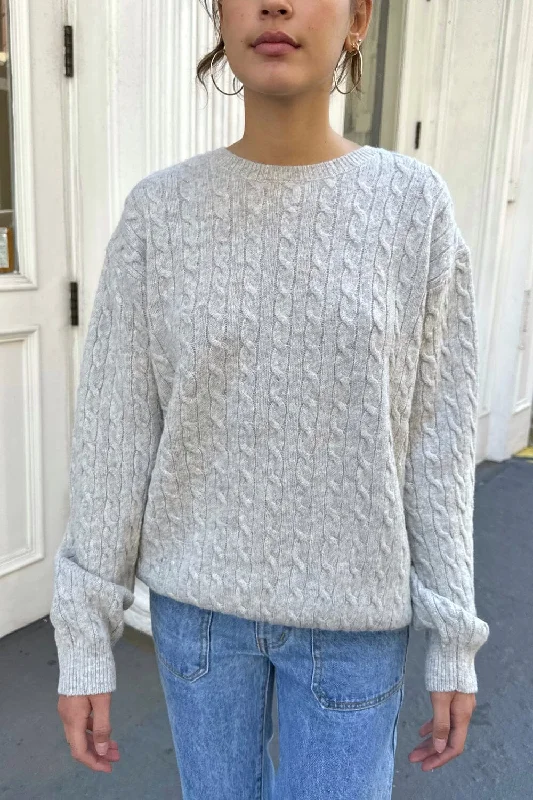 Weekend Deals That Dazzle Winona Heavy Wool Cable Knit Sweater