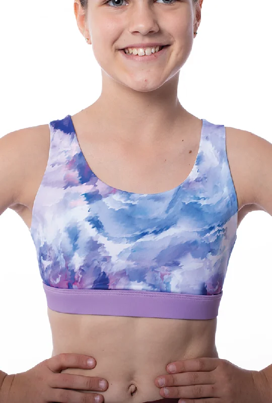 Year-End Clearance Wisteria Crop Top
