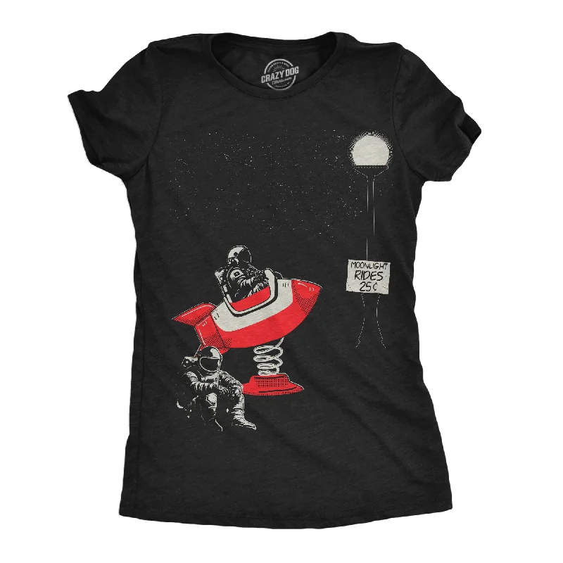 Weekend Specials to Grab Moonlight Rides Women's T Shirt