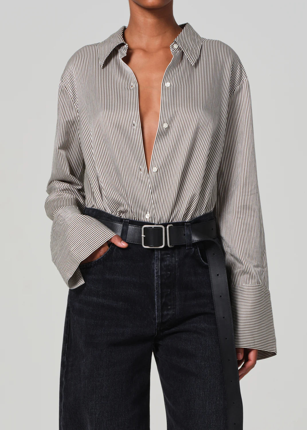 Take Advantage Camilia Shirt ~ Venetian Stripe
