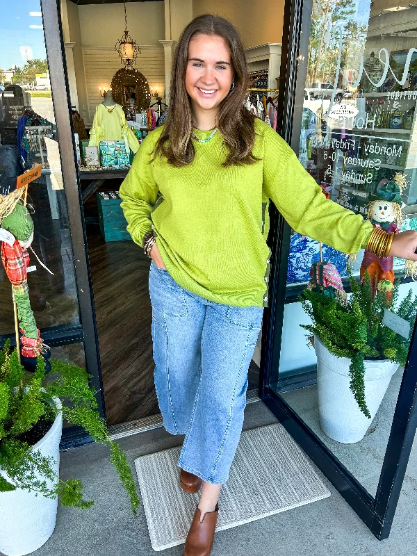 Customer Appreciation Sale Avocado Side Button Top