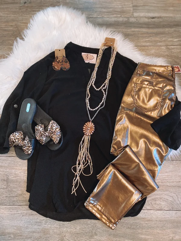 Bargain Prices Black Sheer Top