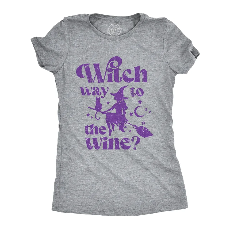 Year-End Clearance Witch Way To The Wine Women's T Shirt