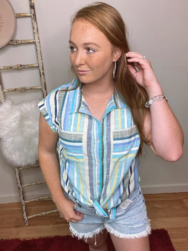 Deal Explosion Billa Button Down Top