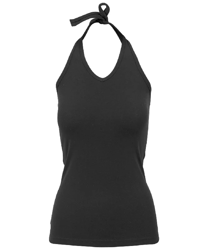 Major Savings Womens neck holder shirt | Black