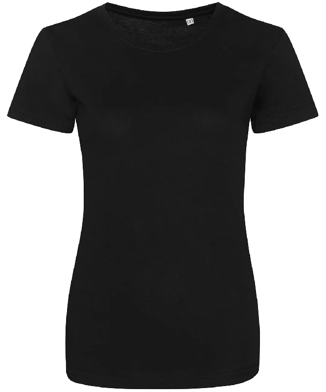 Huge Discounts Womens triblend T | Solid Black