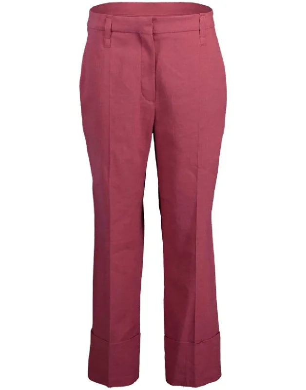 New Arrival Straight Leg Cuffed Pant
