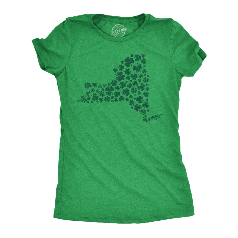 Deal of the Day New York State Clovers Women's T Shirt
