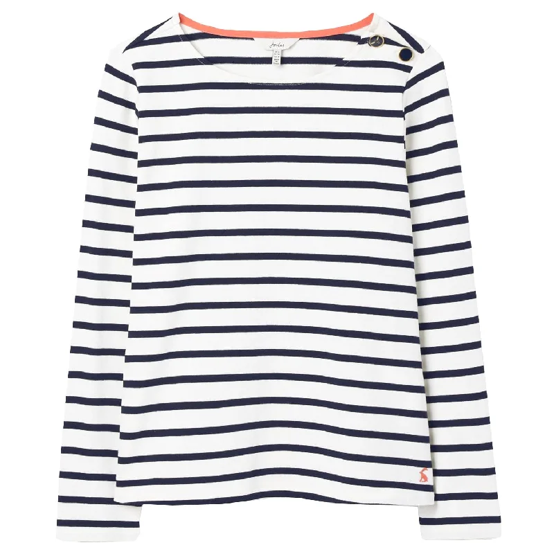 Weekend Specials to Delight Joules Ladies Aubree Button Shoulder Jersey Top