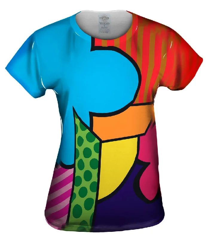 Mega Sale Geometric Shapes on Blue