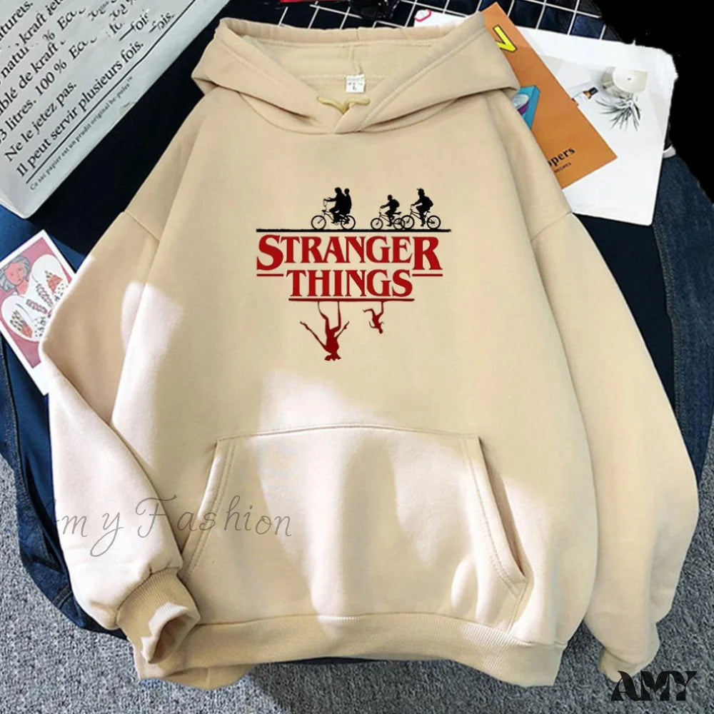 Online Deal Amy Fashion - Stranger Things Anime Print Hoodies