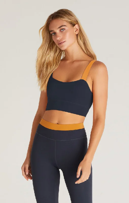 Lowest Price Crown Tank Bra by Z Supply - Deep Navy