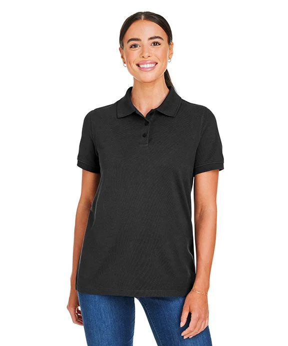 Weekend Specials to Grab M205W - Harriton Ladies Valiant Cotton Snag Protect Polo Shirt