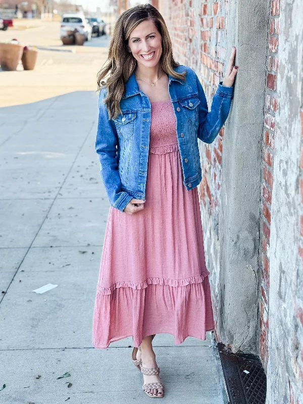 Big Discounts Vintage Washed Denim Jacket